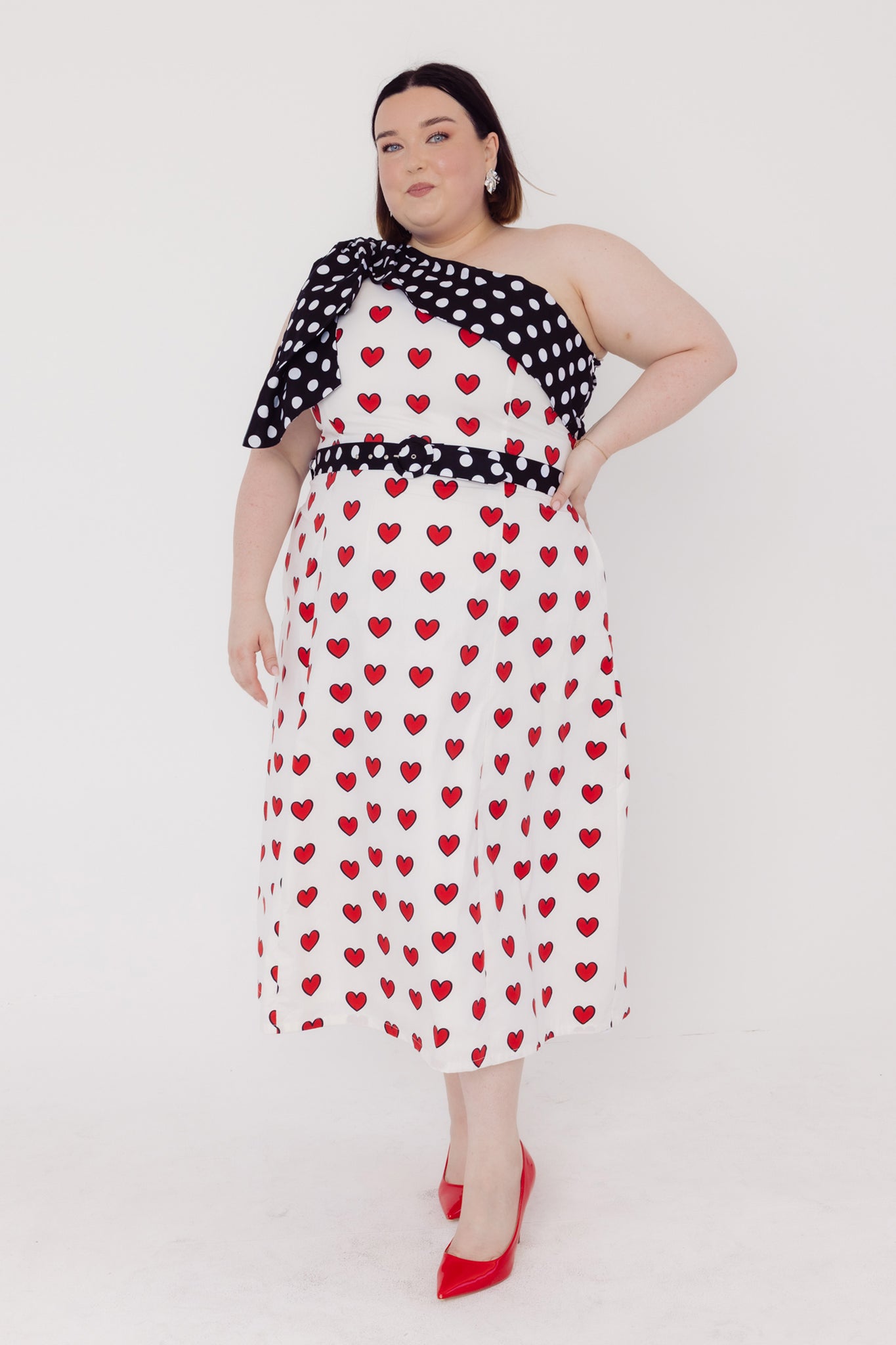 Bow in the Heart Midi Dress