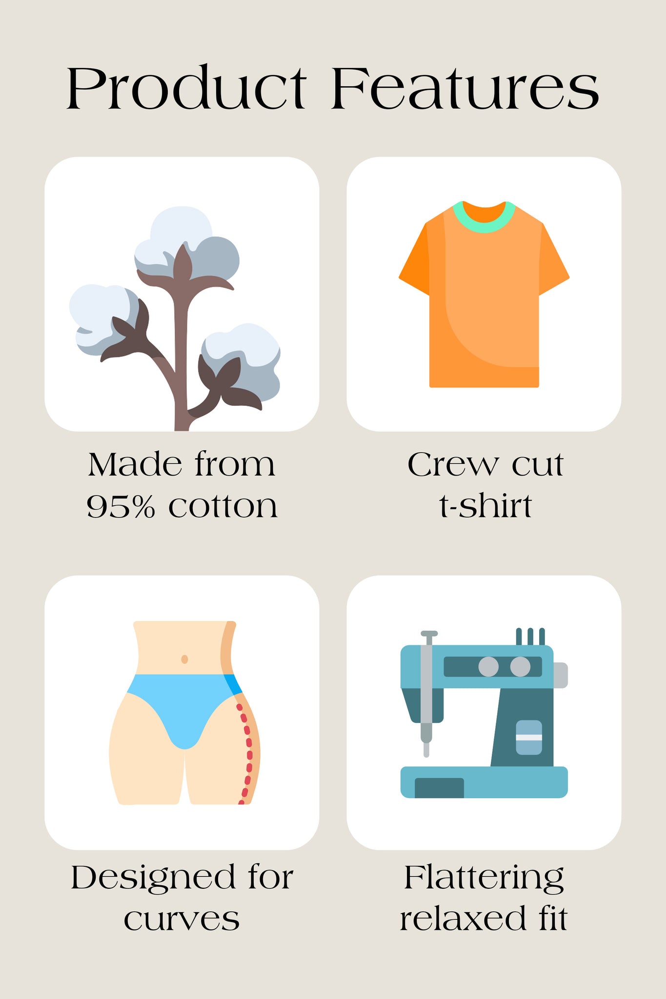 Essential Cherry Cotton-Blend White T-Shirt